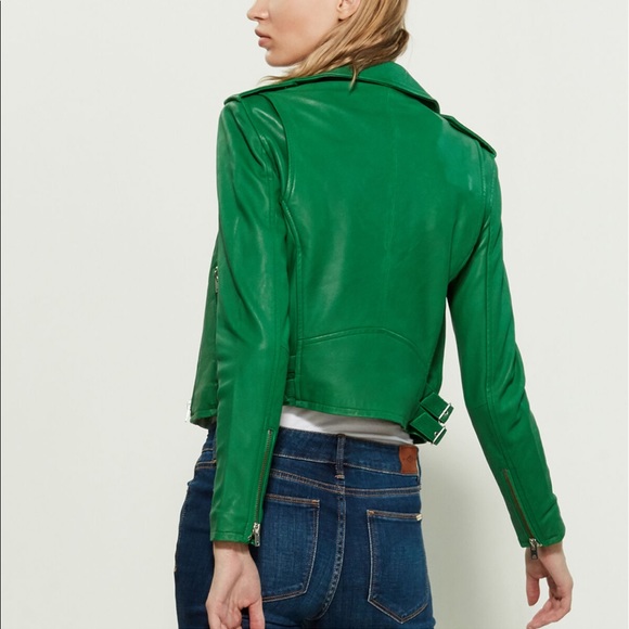 IRO Ashville lamb leather jacket - Picture 4 of 6